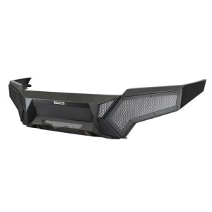 Toyota Tacoma Bumper - Front - Go Rhino - Element with Power Actuated Hide-Away Light Bar Mount - Textured Black - `16-`21